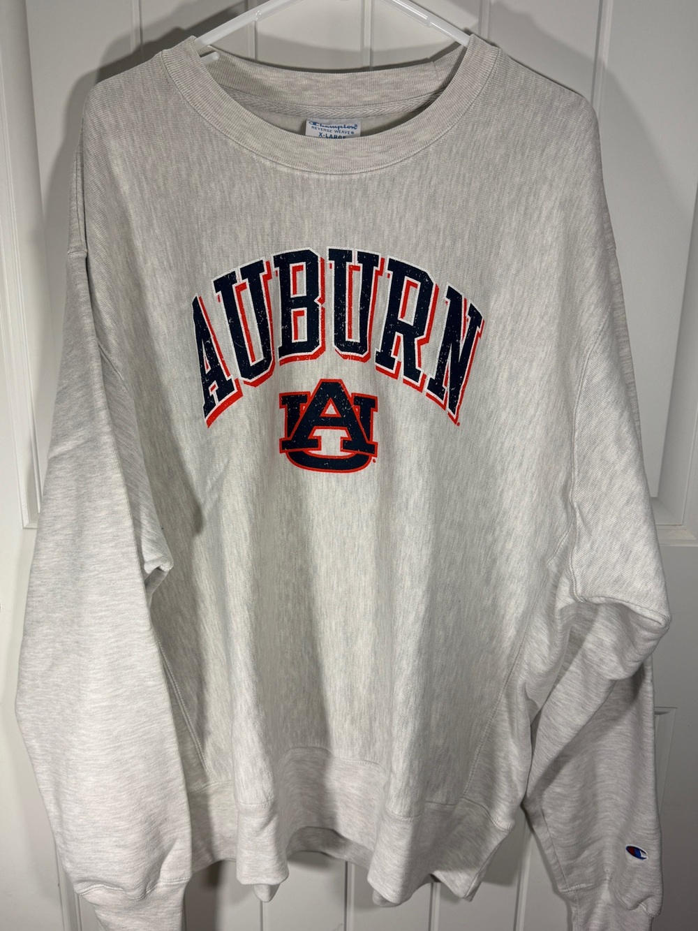 Champion Reverse Weave Auburn Tigers Crewneck Sweatshirt NWT XL